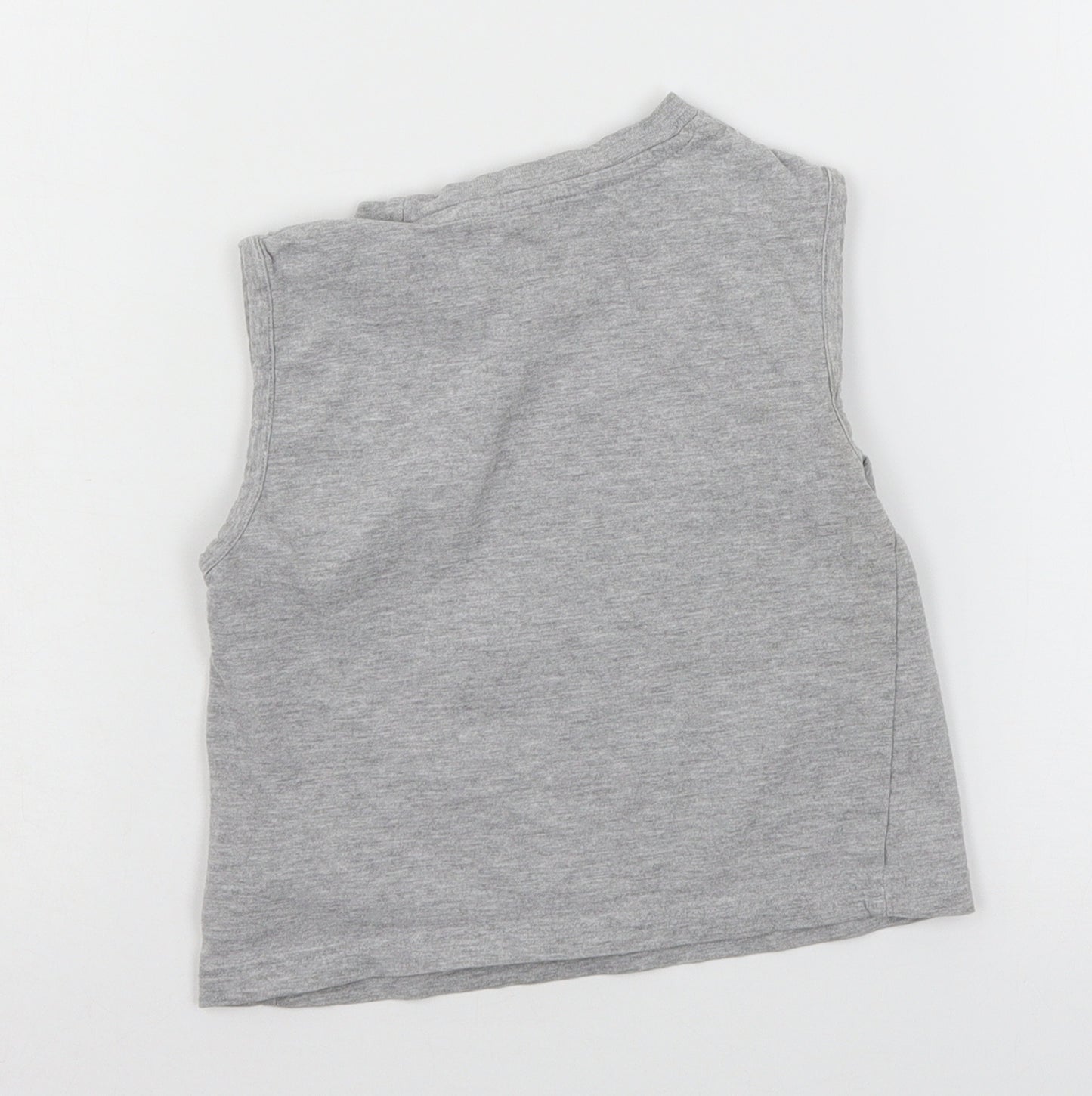 Matalan Boys Grey  Jersey Basic Tank Size 3 Years  - Ride the surf