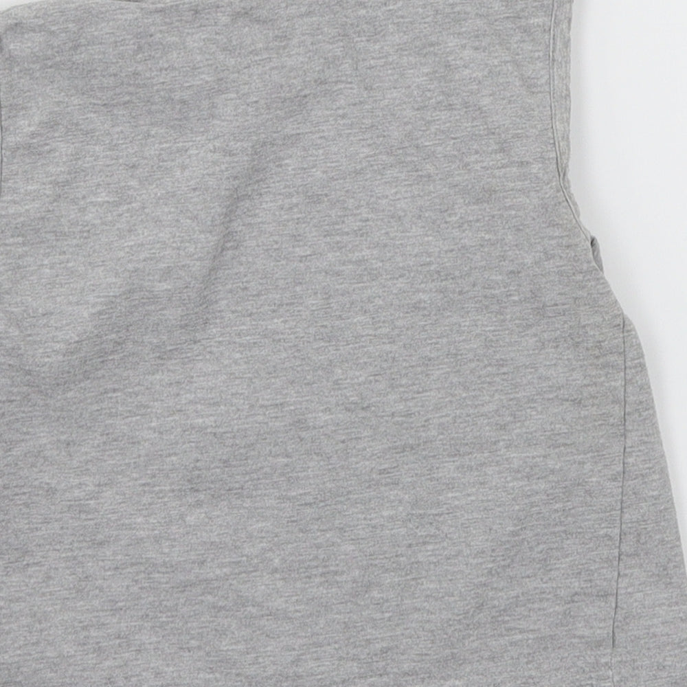 Matalan Boys Grey  Jersey Basic Tank Size 3 Years  - Ride the surf