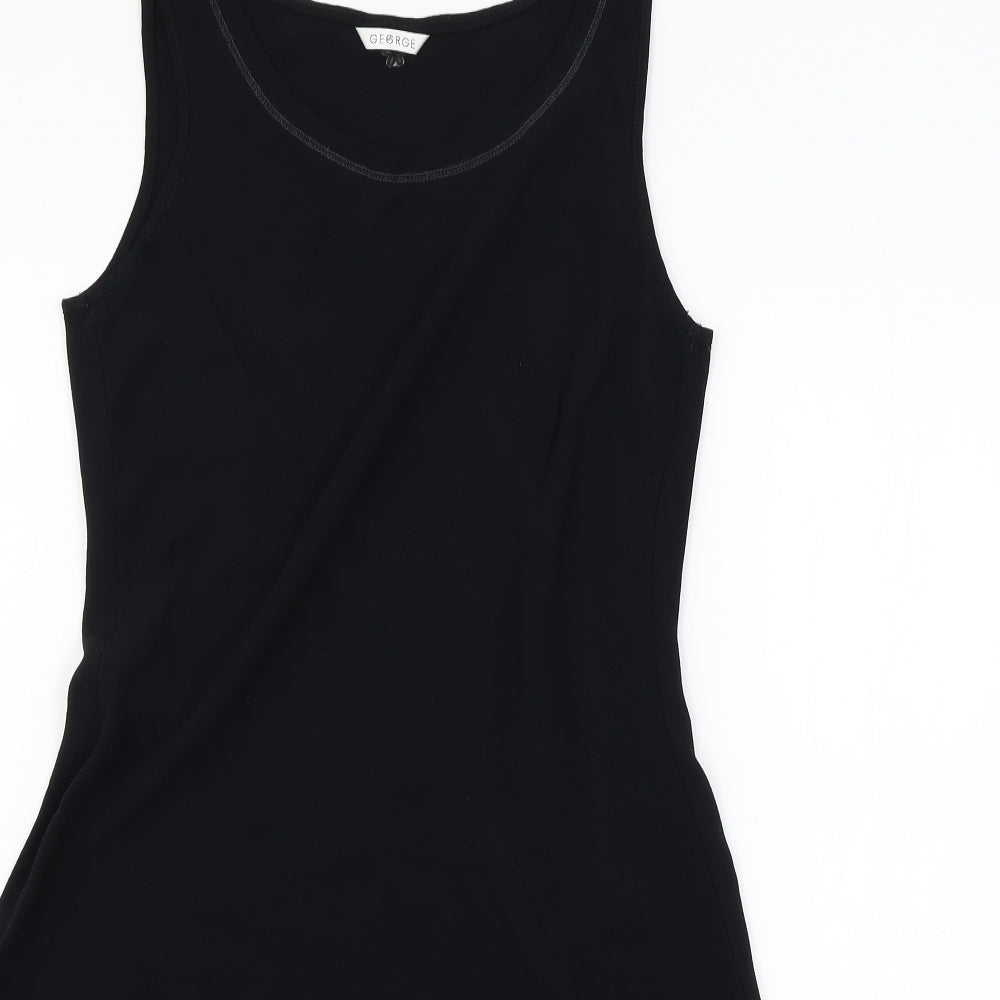 George Womens Black   Slip Dress  Size M