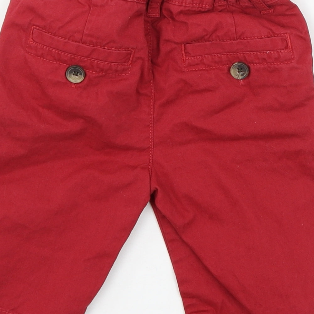 Blue Zoo Boys Red   Chino Trousers Size 3-4 Years