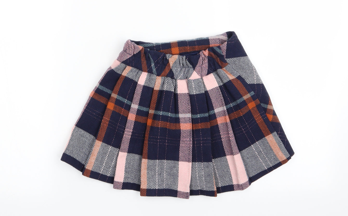 st bernard Girls Multicoloured Check  Flare Skirt Size 5 Years