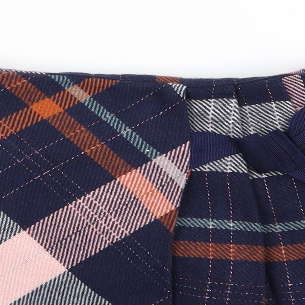 st bernard Girls Multicoloured Check  Flare Skirt Size 5 Years