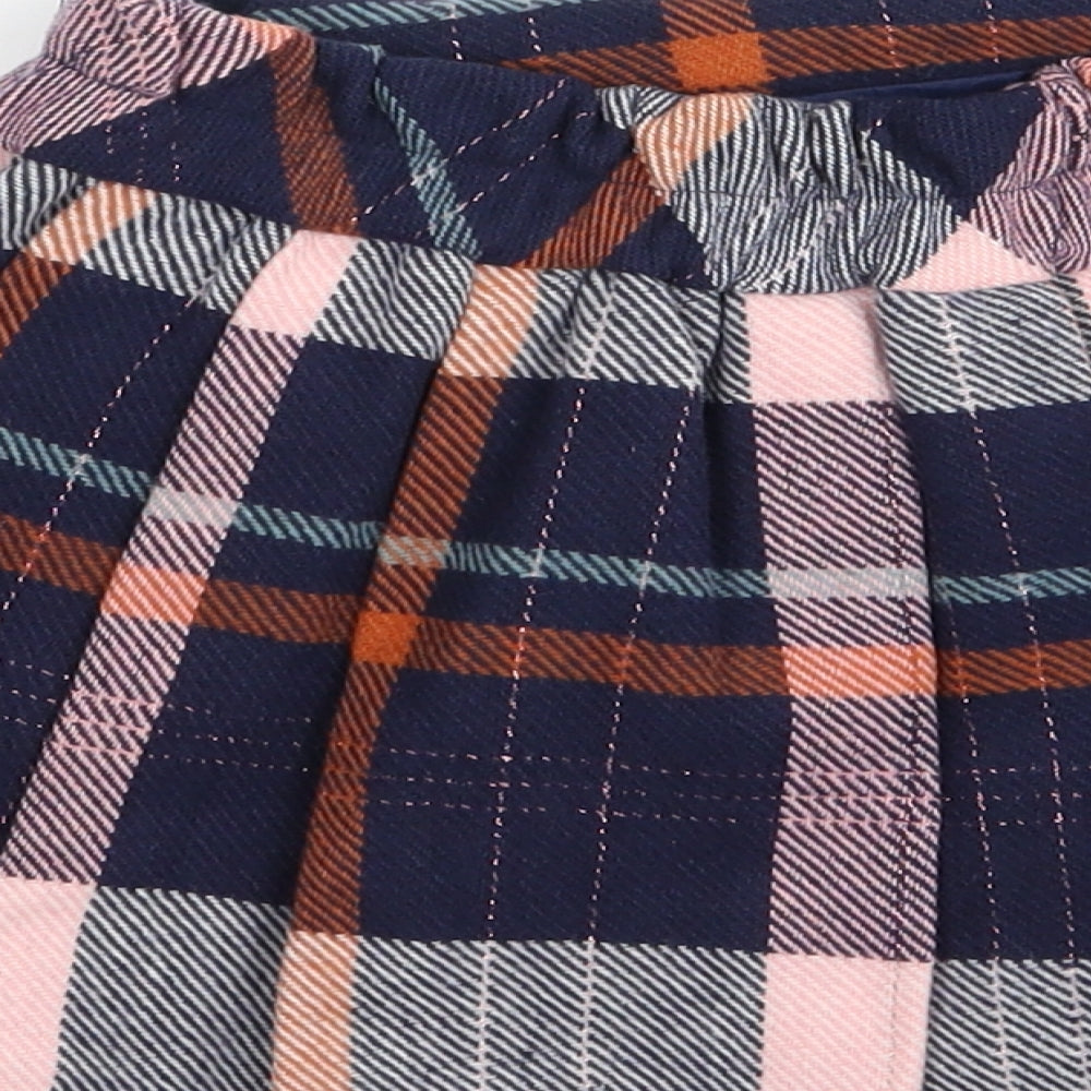 st bernard Girls Multicoloured Check  Flare Skirt Size 5 Years