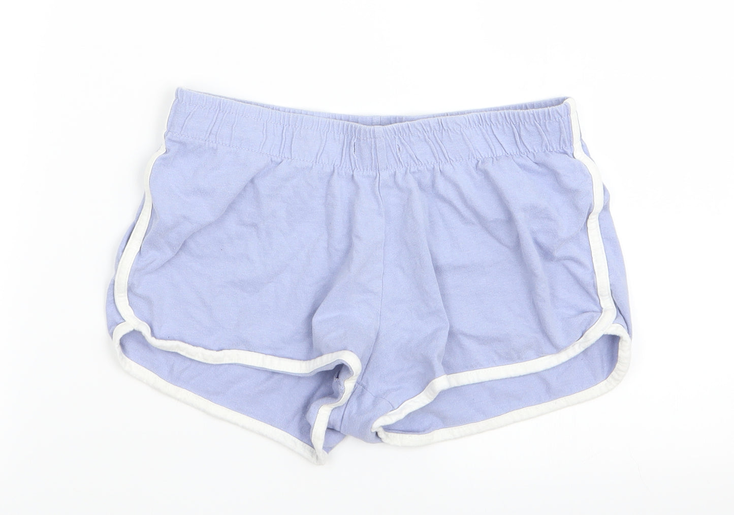 prmark Womens Blue Solid  Cami Pyjama Pants Size 4  - shorts