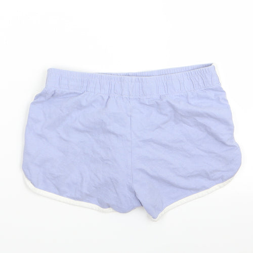 prmark Womens Blue Solid  Cami Pyjama Pants Size 4  - shorts