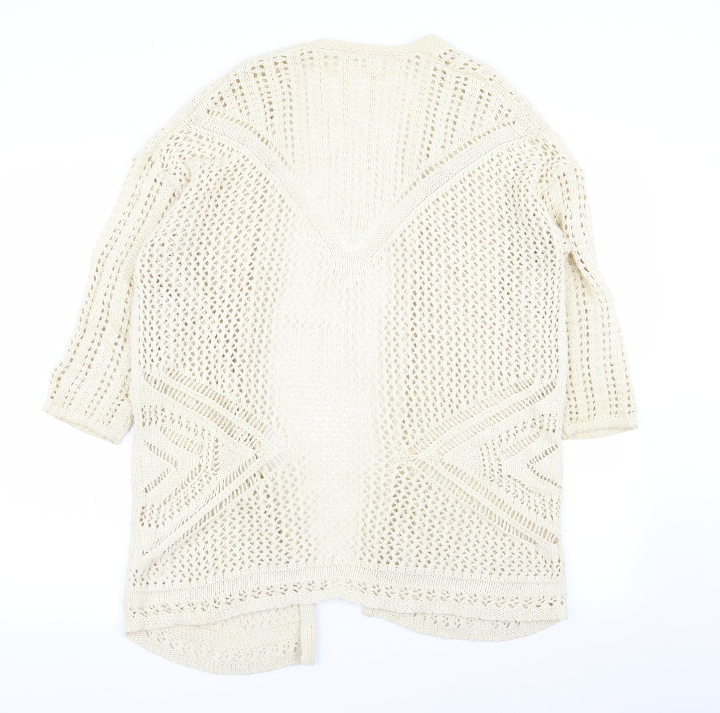 indigo collection Womens Beige   Cardigan Jumper Size 10