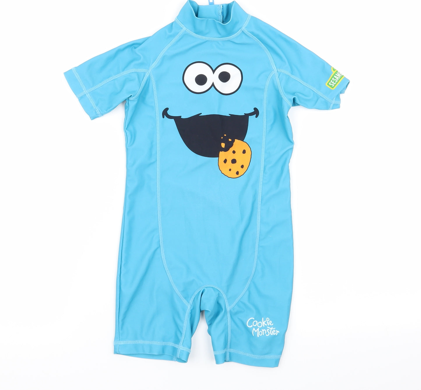 NEXT Boys Blue   Basic T-Shirt Size 2-3 Years  - all in one swimwear