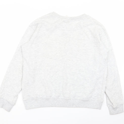 H&M Womens Grey   Pullover Jumper Size S  - friends