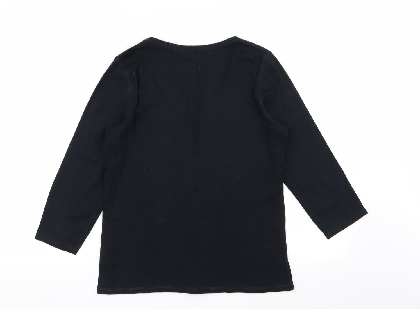 Dorothy Perkins Womens Black   Basic T-Shirt Size 14