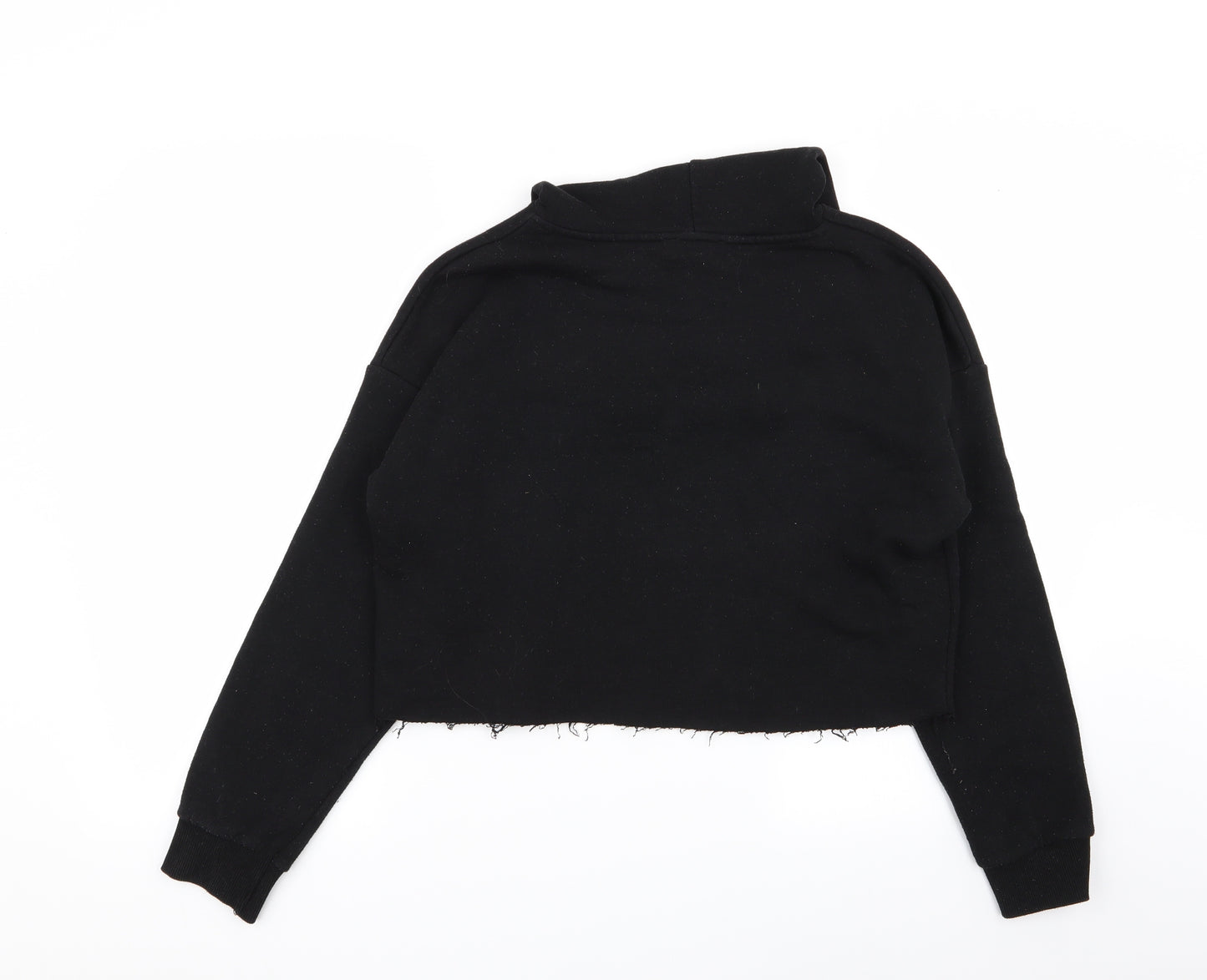 New Look Girls Black   Pullover Jumper Size 14-15 Years  - crop jumper