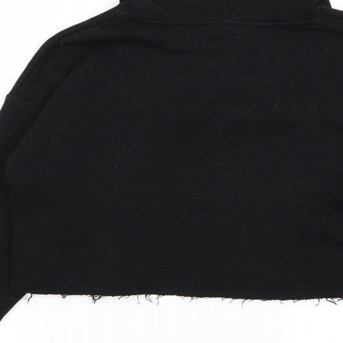 New Look Girls Black   Pullover Jumper Size 14-15 Years  - crop jumper