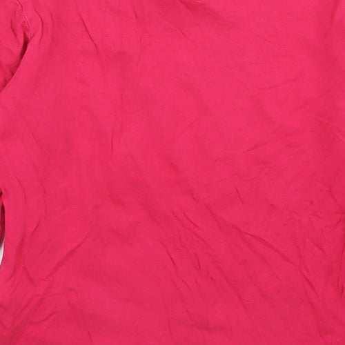 Regatta Girls Pink Animal Print  Basic T-Shirt Size 7-8 Years