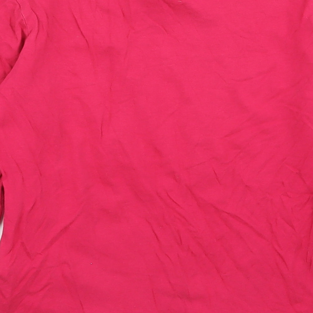 Regatta Girls Pink Animal Print  Basic T-Shirt Size 7-8 Years