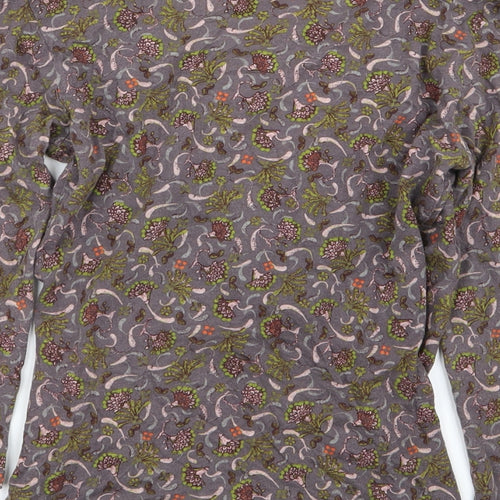Laura Ashely  Womens Multicoloured Floral  Wrap T-Shirt Size 8