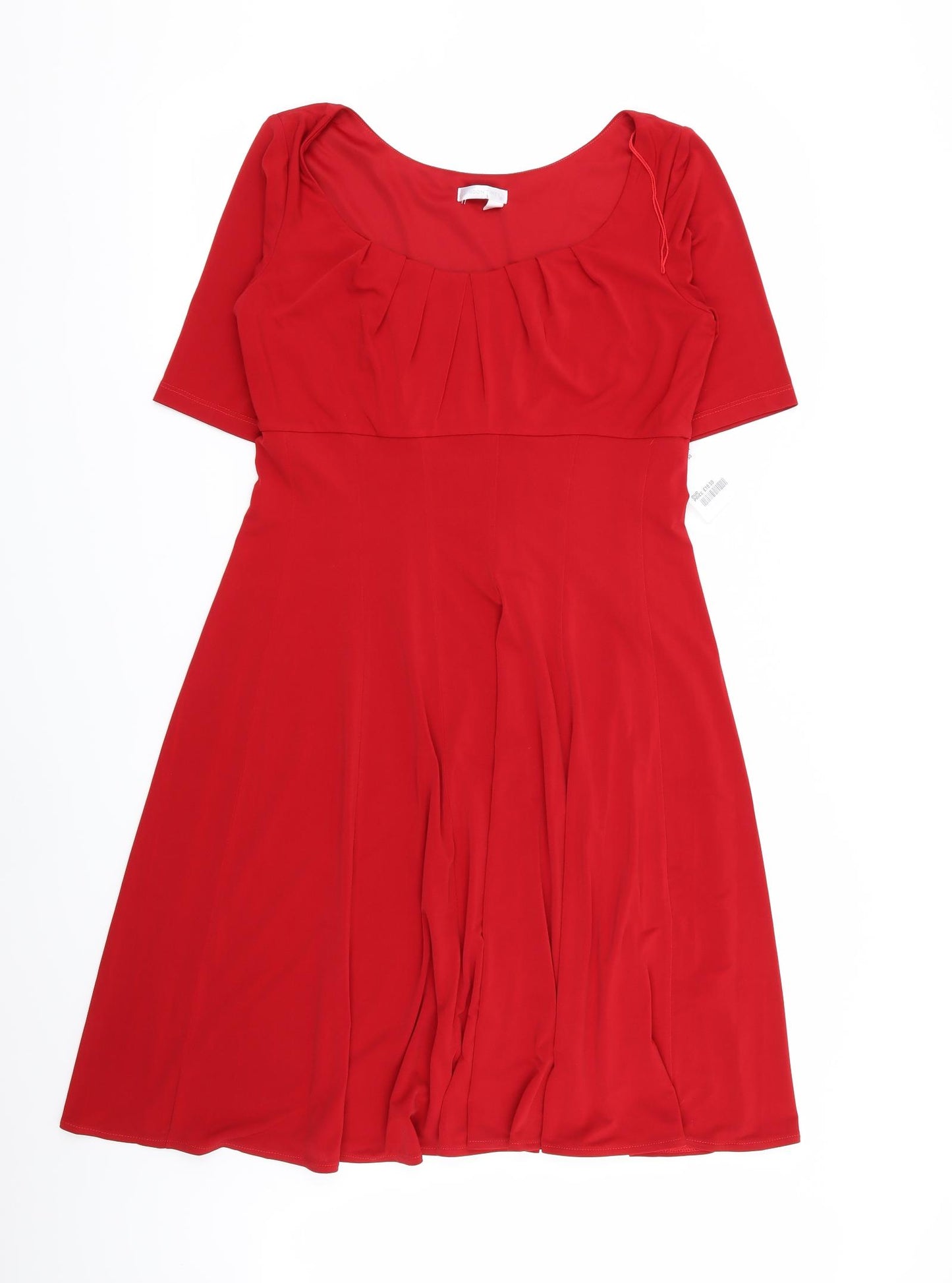 London Times Womens Red   Fit & Flare  Size 8