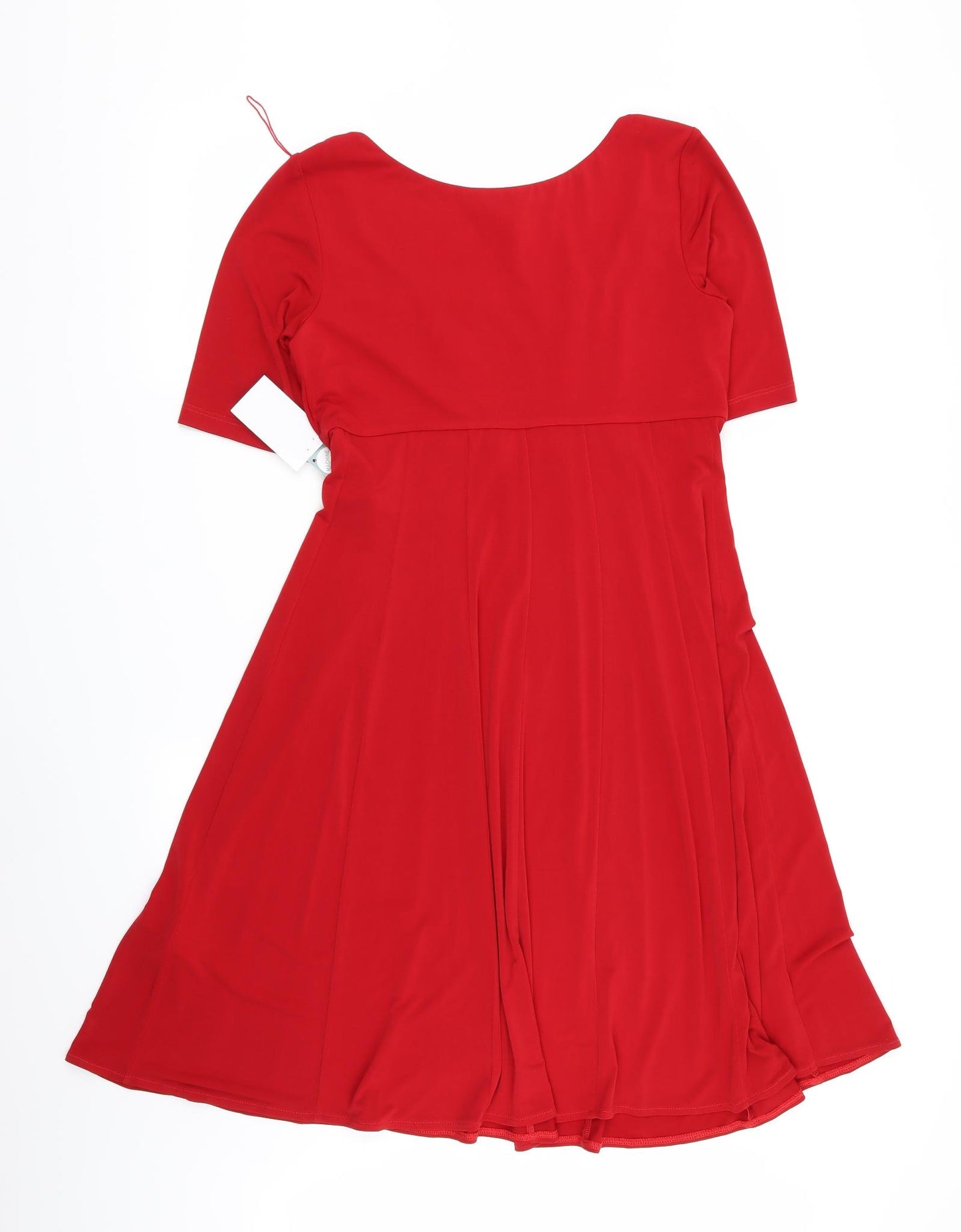 London Times Womens Red   Fit & Flare  Size 8