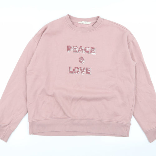 Primark Womens Pink   Pullover Jumper Size 6  - size 6-8
