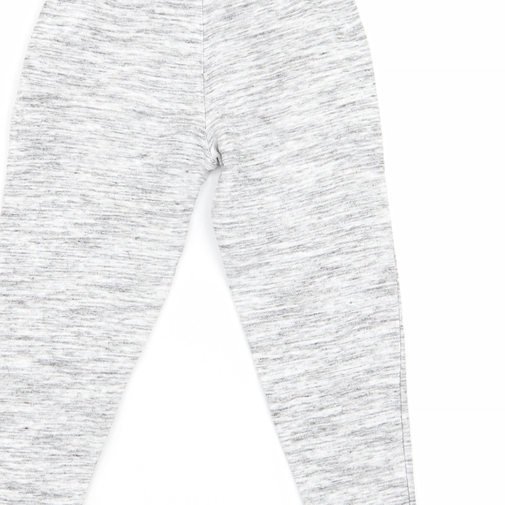 Asda George Boys Grey   Jogger Trousers Size 5-6 Years
