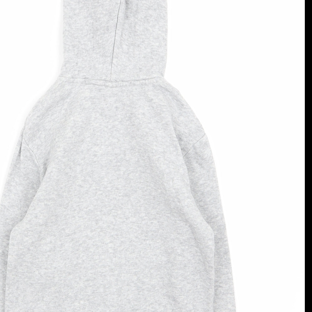 H&M Boys Grey   Full Zip Jumper Size 4-5 Years