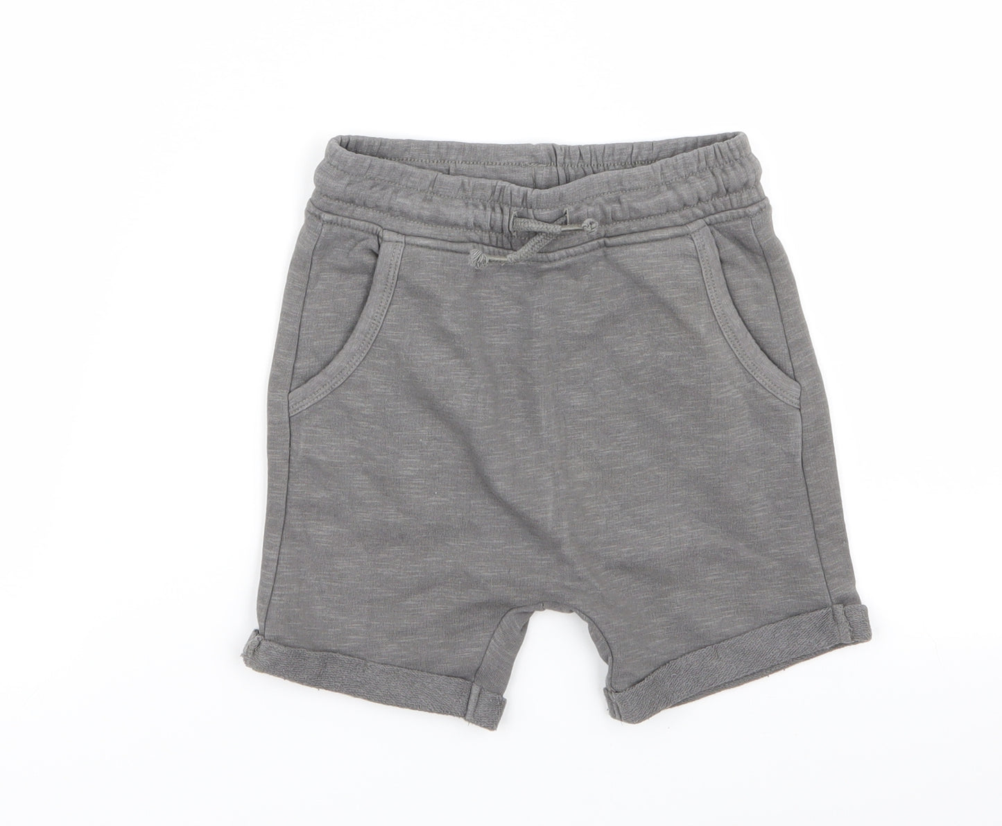 Asda George Boys Grey   Sweat Shorts Size 4-5 Years