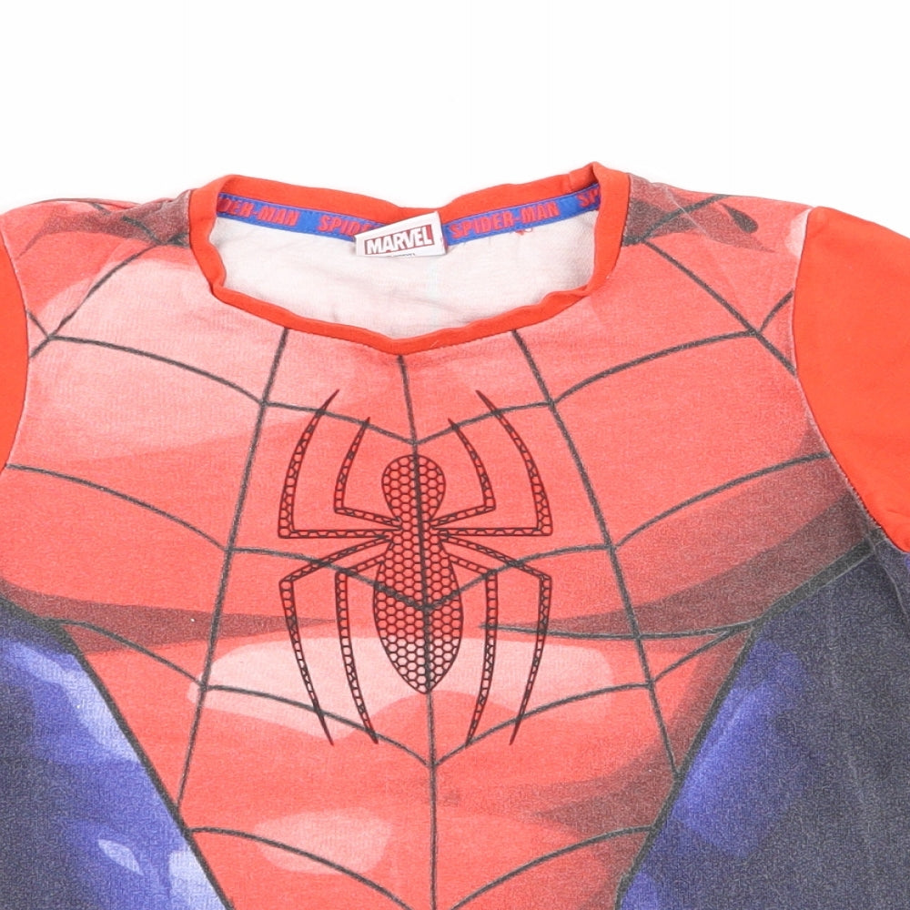 TU Boys Multicoloured Geometric  Basic T-Shirt Size 5-6 Years  - spider man