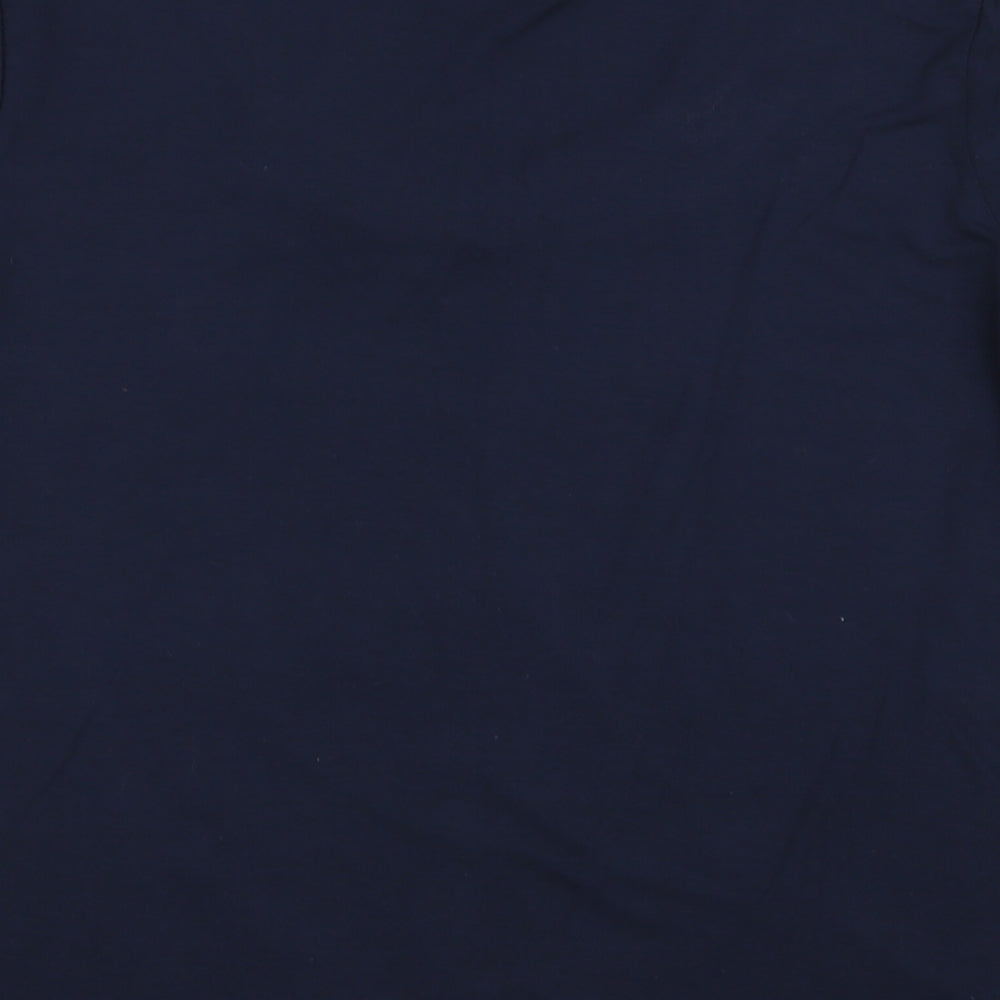 M&S Womens Blue   Basic T-Shirt Size 16