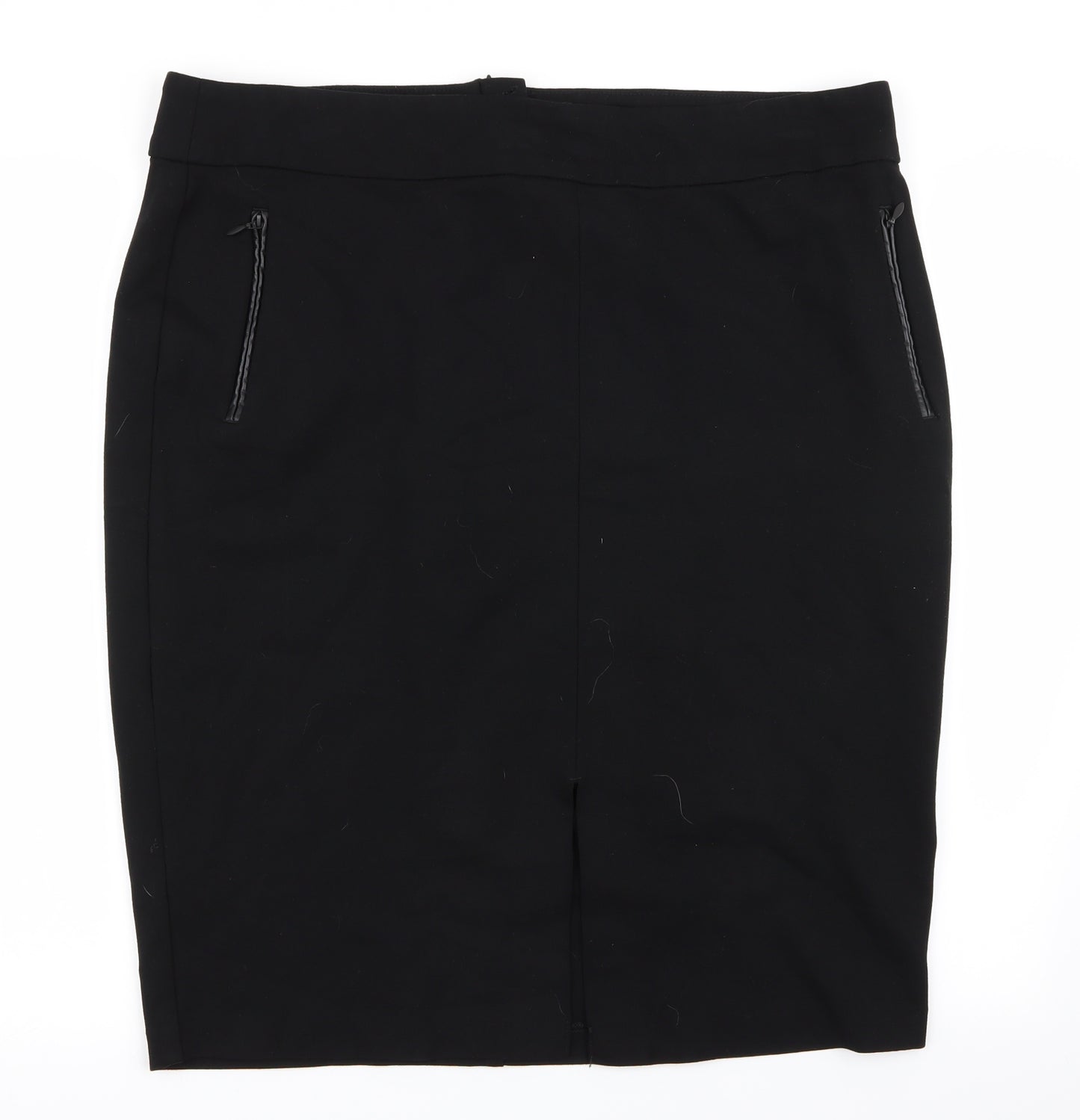 F&F Womens Black   A-Line Skirt Size 20