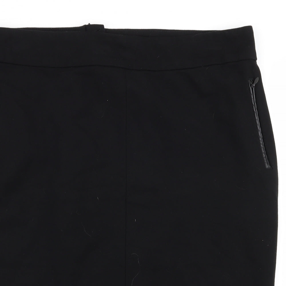 F&F Womens Black   A-Line Skirt Size 20