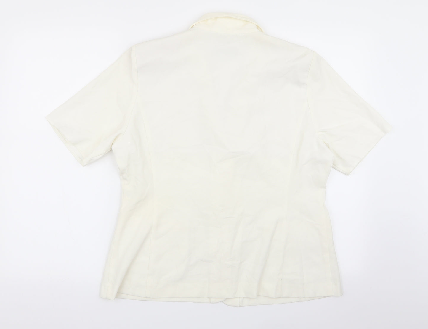 Dorothy Perkins Womens White   Jacket Blazer Size 16