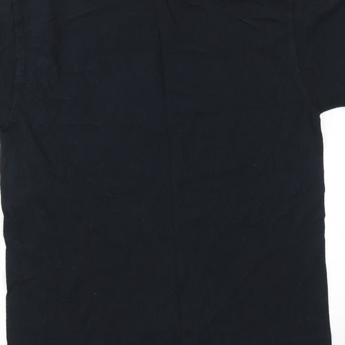 Gildan Mens Black    T-Shirt Size M