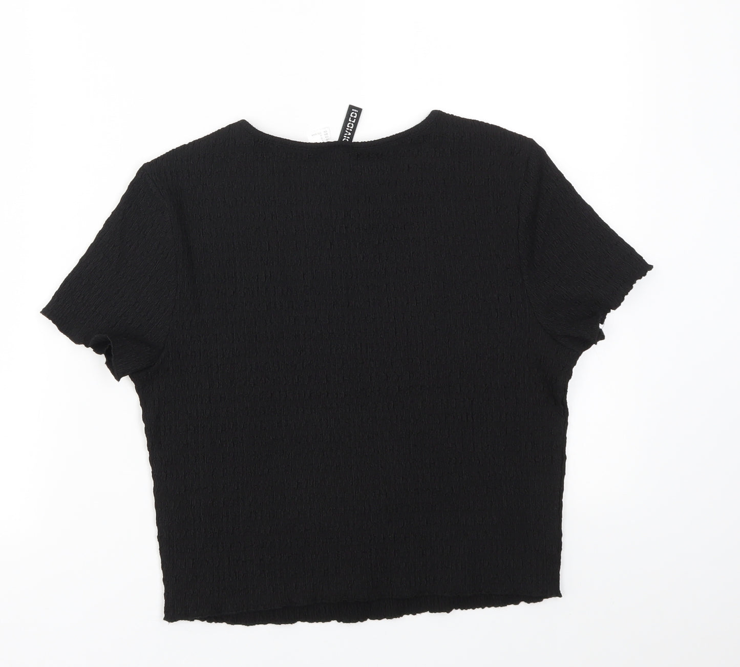 H&M Womens Black   Basic T-Shirt Size L