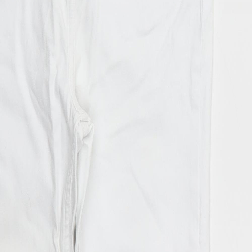 F&F Womens White   Skinny Jeans Size 12 L26 in