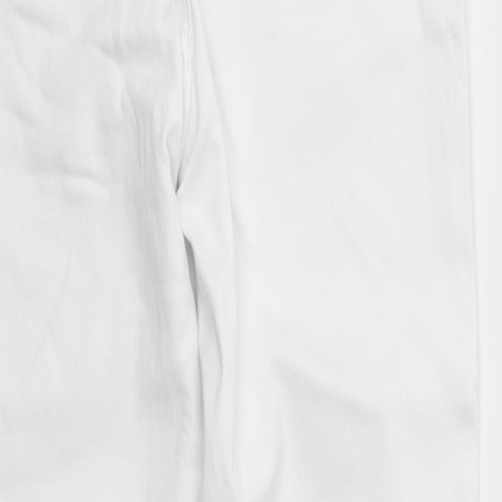 F&F Womens White   Skinny Jeans Size 12 L26 in