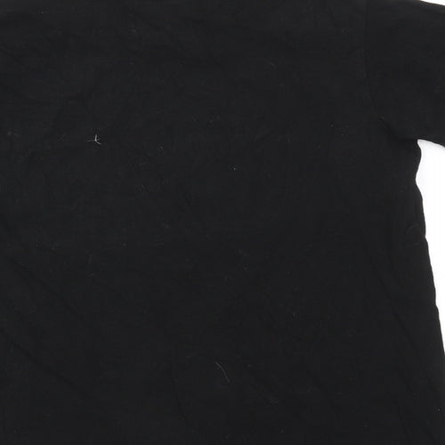 Club Boys Black   Basic T-Shirt Size S