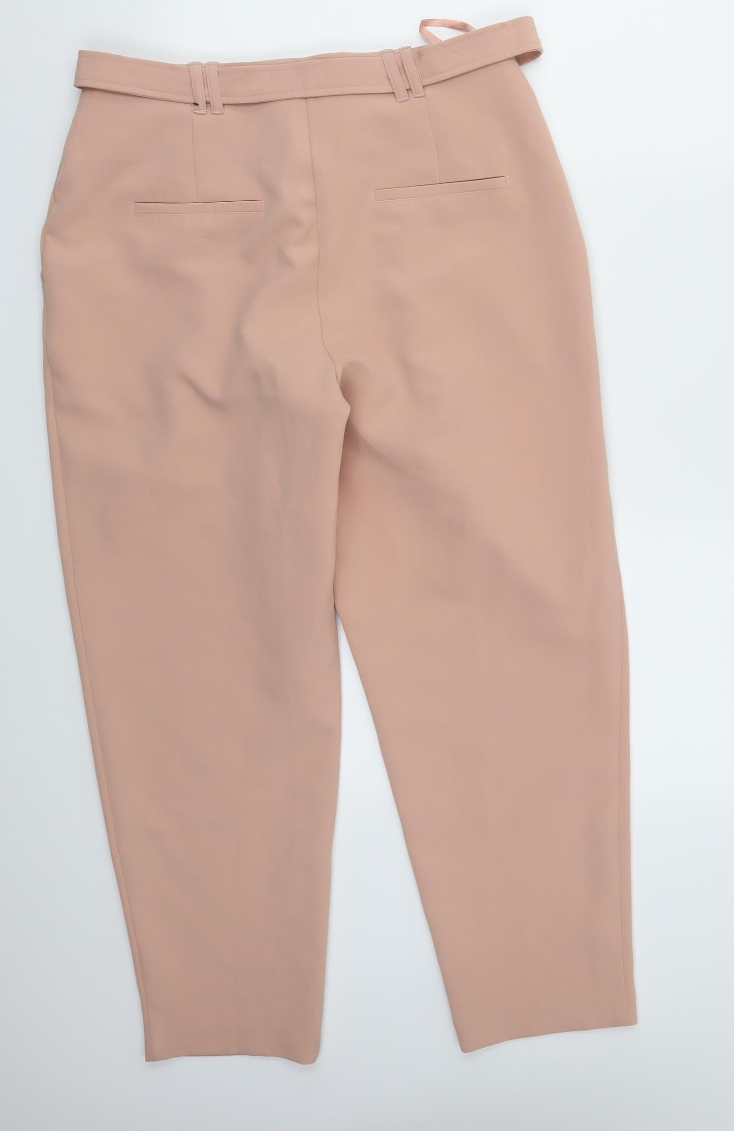 New Look Womens Pink   Trousers  Size 12 L27 in