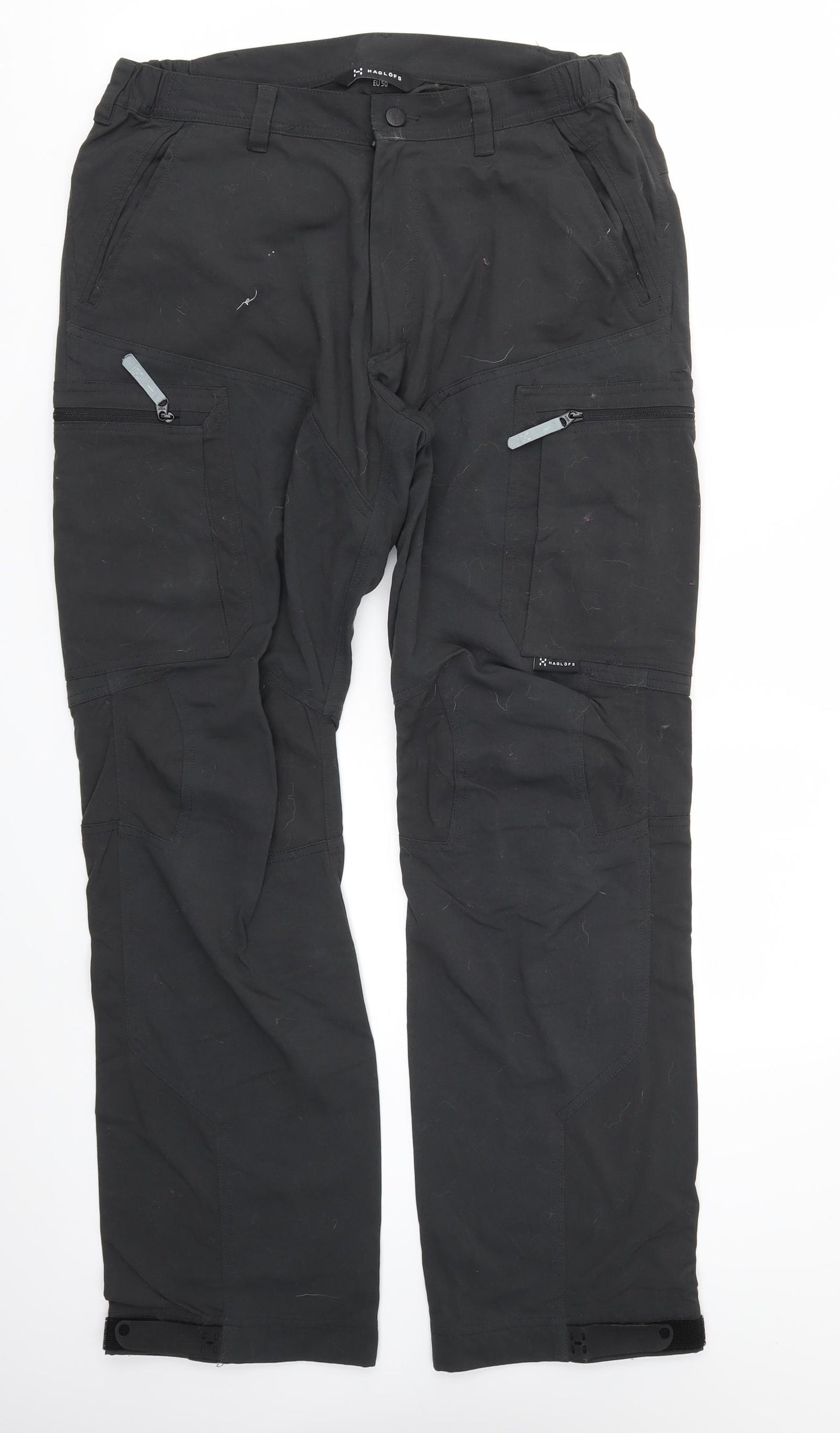 HAGLOFS Mens Black   Trousers  Size 34 L31 in