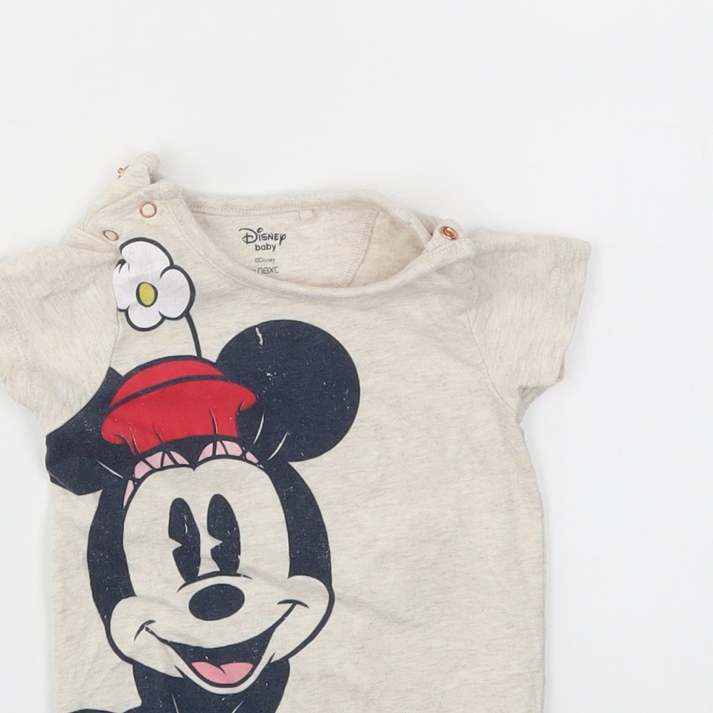 NEXT Baby Beige   Babygrow One-Piece Size 0-3 Months