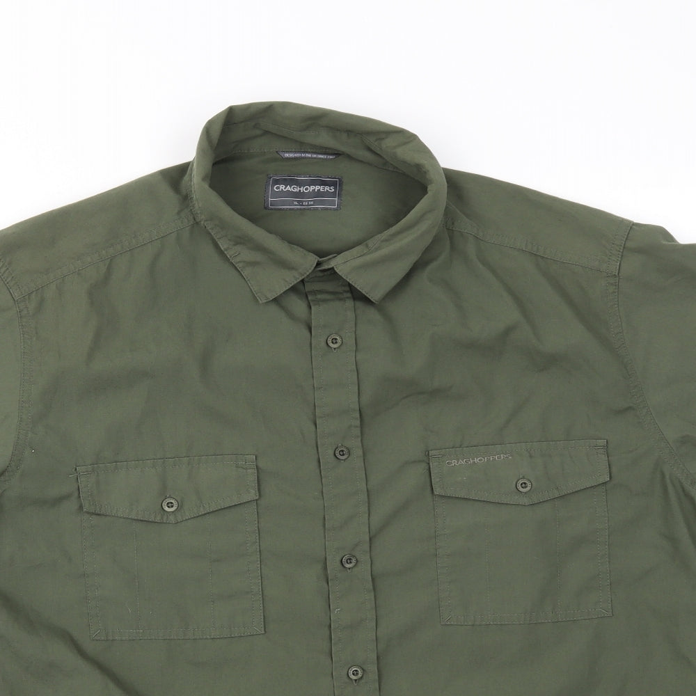 Graghoppers Mens Green    T-Shirt Size XL