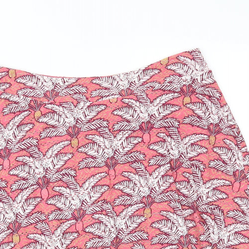 White Stuff Womens Pink   Flare Skirt Size 16  - stretch waistband
