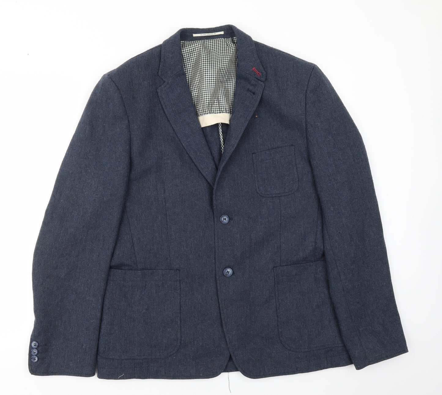 Racing Green Mens Blue   Jacket Blazer Size 42