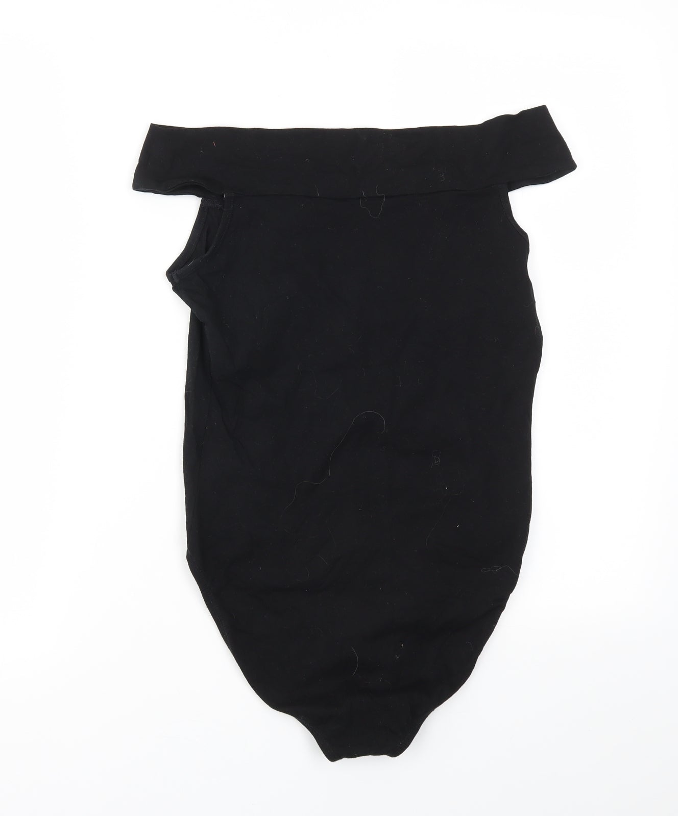 Miss Selfridge Womens Black   Bodysuit One-Piece Size 12