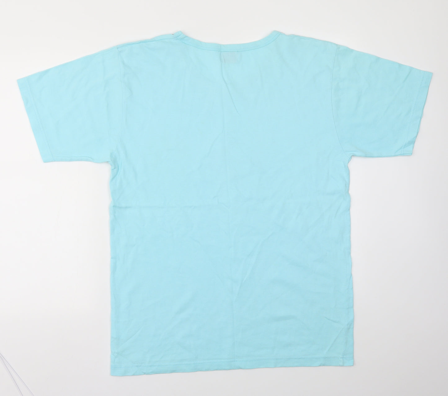 TROPICAL WORLD Womens Blue   Basic T-Shirt Size XL
