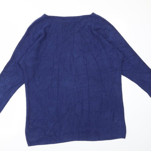 COLLEZTONE Womens Blue   Pullover Jumper Size M