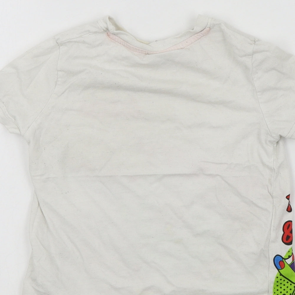 Disney Boys White Colourblock  Basic T-Shirt Size 3-4 Years  - TOY STORY