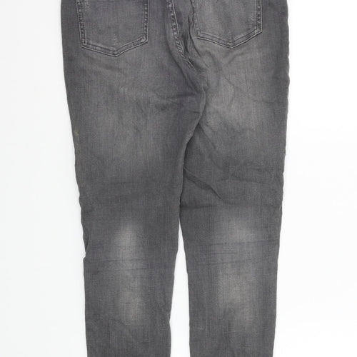 F&F Womens Grey   Skinny Jeans Size 12 L28 in