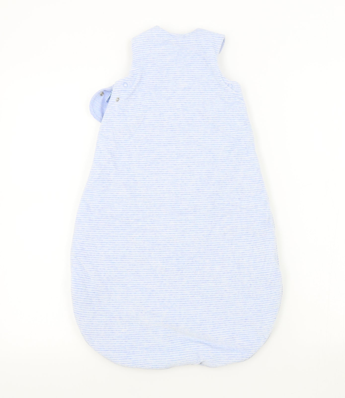 Tiny Tatty Teddy Boys Blue Striped  Babydoll One Piece Size Newborn