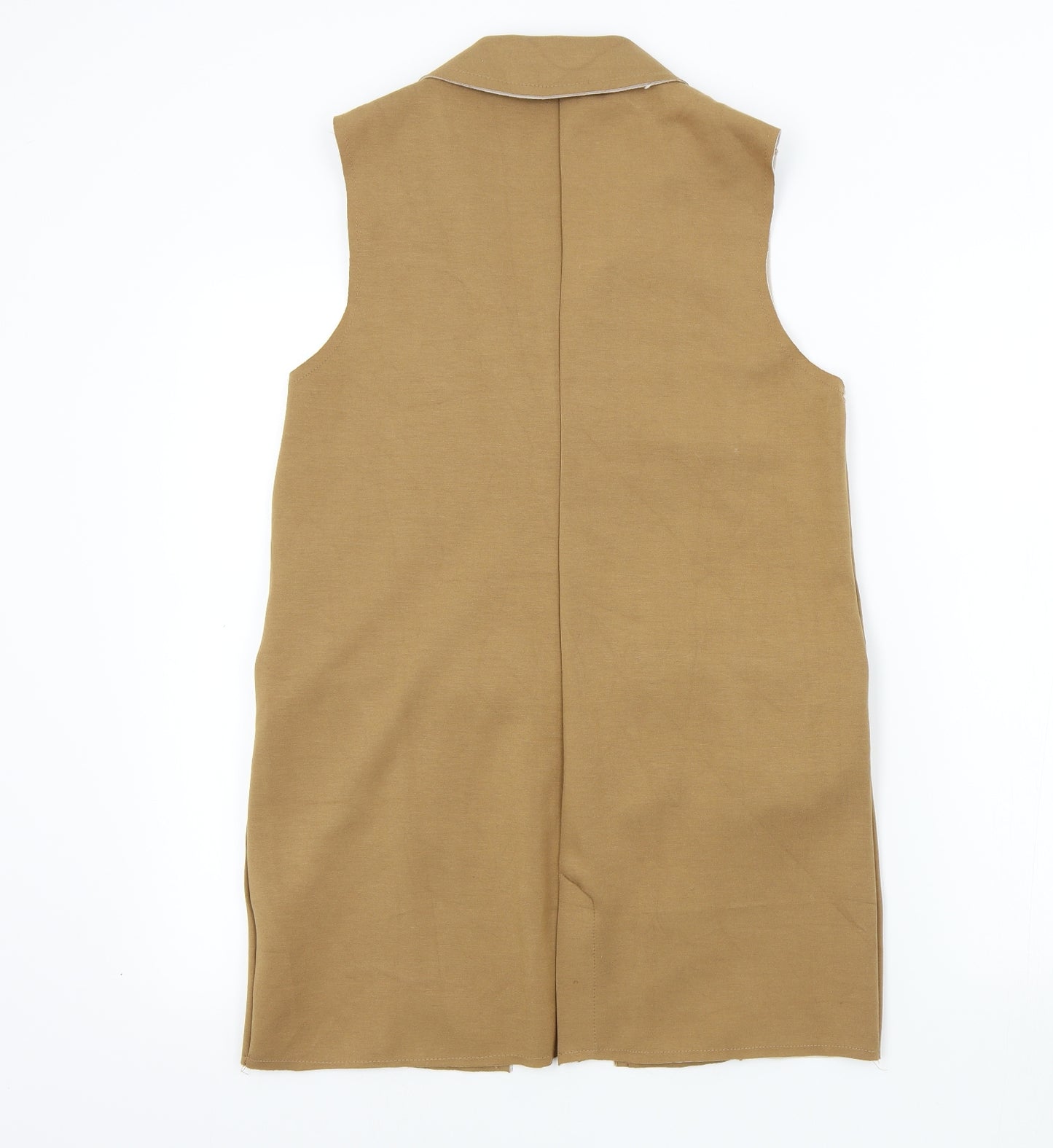 ESMARA Womens Beige   Overcoat Waistcoat Size 10