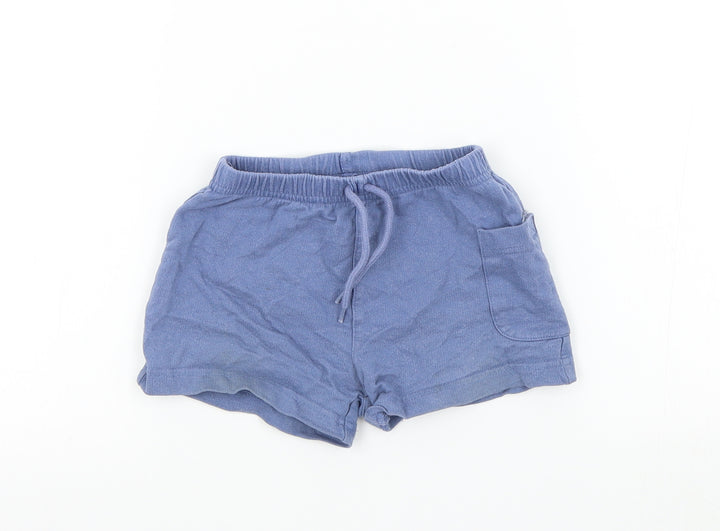 Gap Boys Blue Colourblock  Jogger Trousers Size 12-18 Months