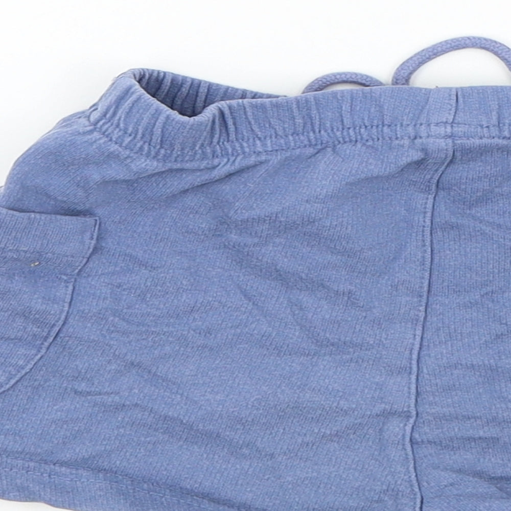 Gap Boys Blue Colourblock  Jogger Trousers Size 12-18 Months