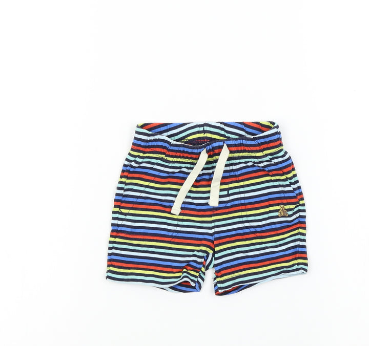 Gap Multicoloured Striped Jogger Trousers Size 12-18 Months